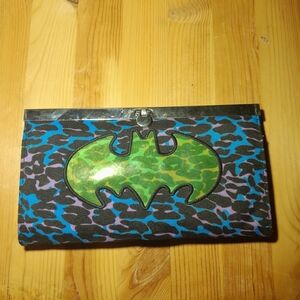 DC Comics Purple and Black Batman Wallet